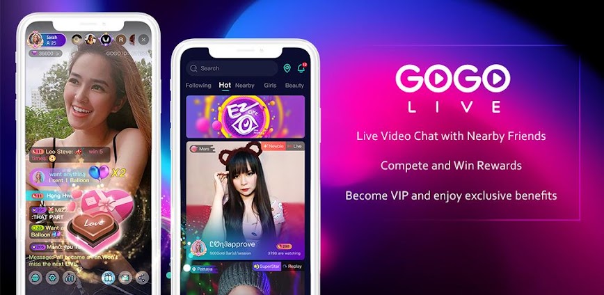 Gogo Live Mod APK 3.8.252025112103 [Free coin]