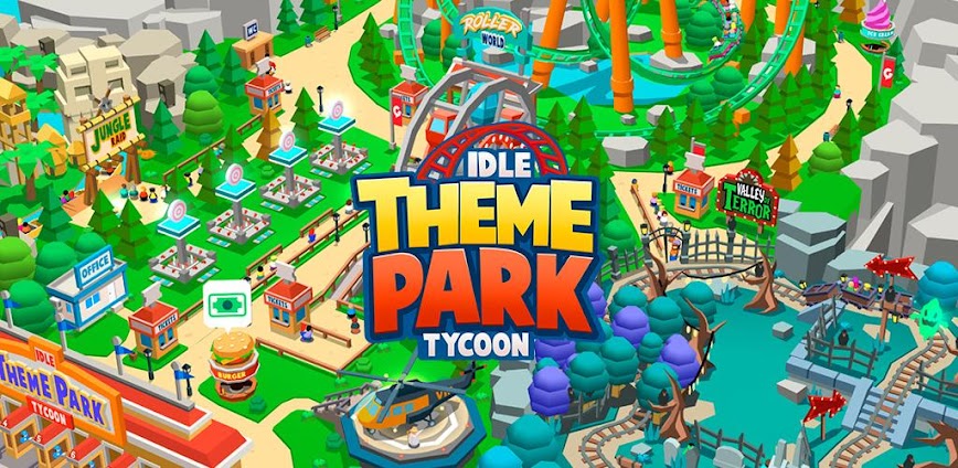 Idle Theme Park Tycoon Mod APK 8.0.1 [Unlimited money, gems]