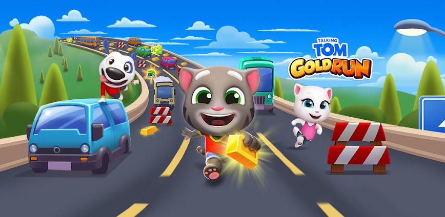 Talking Tom Gold Run Mod APK 25.4.7.12785 [Unlimited money, gems]