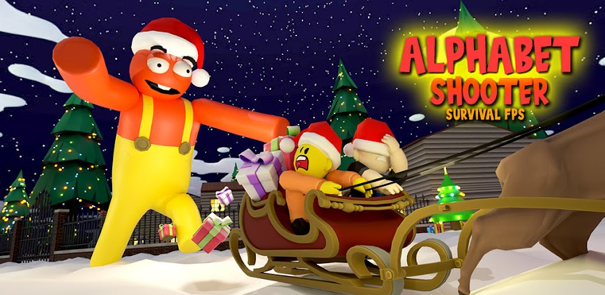 Alphabet Shooter Survival FPS Mod APK 1.0.77 [Unlimited money]