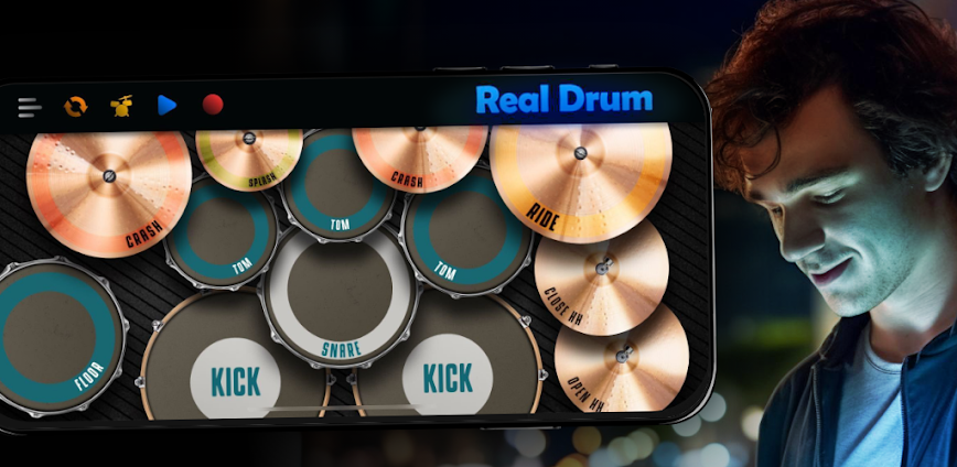 Real Drum MOD APK 11.14.16 [Unlocked all]
