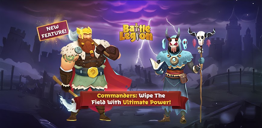 Battle Legion MOD APK 4.5.5 [Menu/Instant Win]