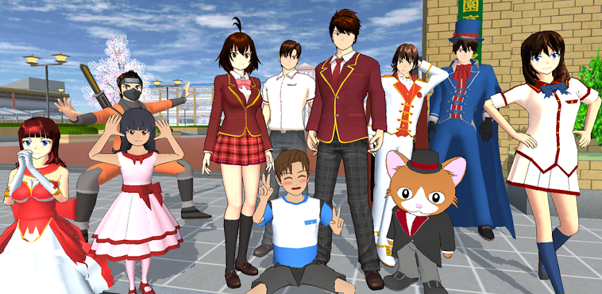 SAKURA School Simulator MOD APK 1.047.01 [Menu/Unlimited Money, Unlocked]