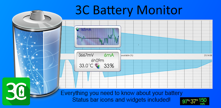 3C Battery Manager MOD APK 5.1.5b [Pro Unlocked]