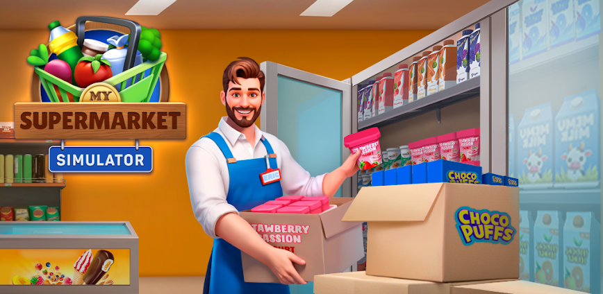My Supermarket Simulator 3D 1.25.3 [Free shoping] MOD