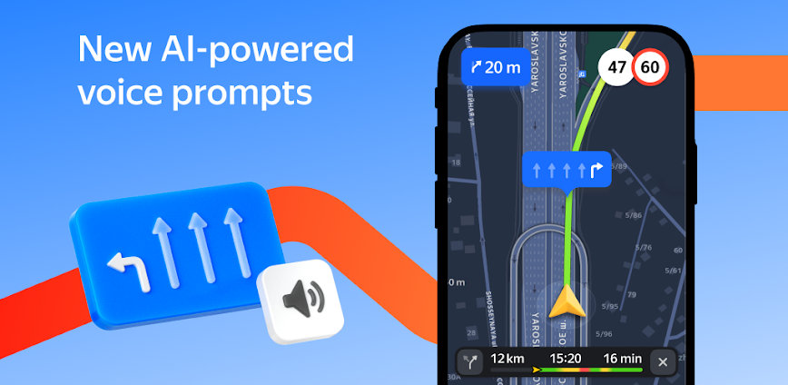 Yandex Navigator MOD APK 6.86 [Unlocked Plus]