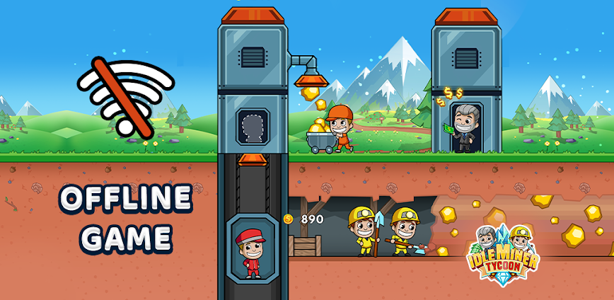 Idle Miner Tycoon MOD APK 5.41.0 [Unlimited money]