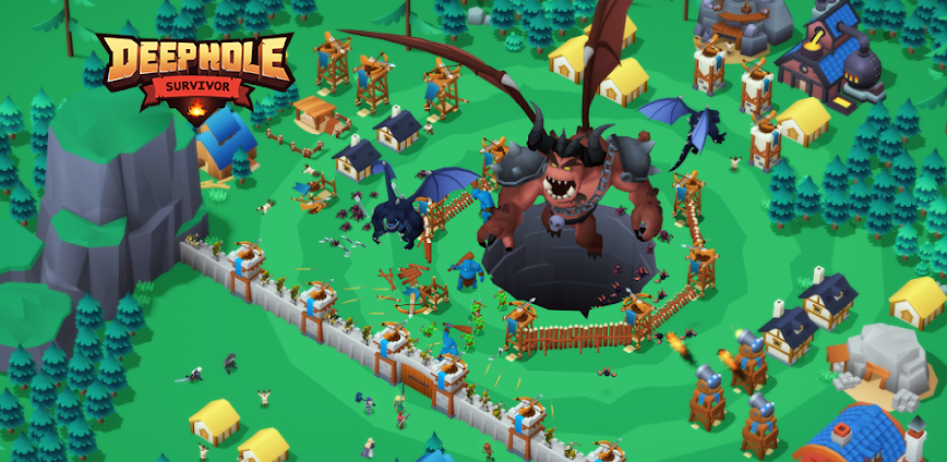 Deep Hole Abyss Survivor MOD APK 1.6.30 [Menu/Always Claim Rewards/High Damage]