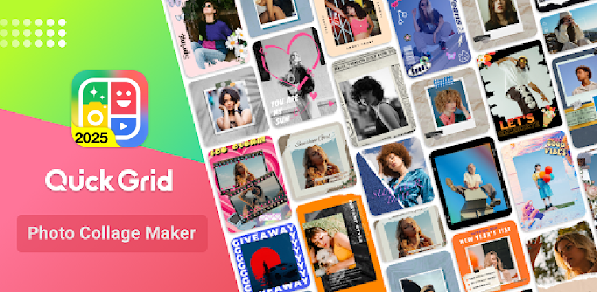 Grid Photo Collage Maker Quick MOD APK 9.3.1 [Unlocked Pro]