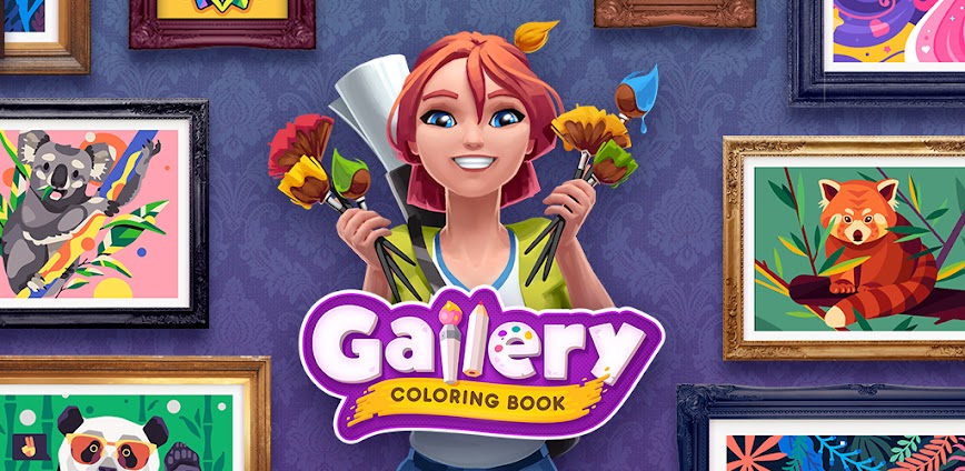 Gallery: Coloring Book & Decor MOD APK 0.440 [Boosters/Energy]