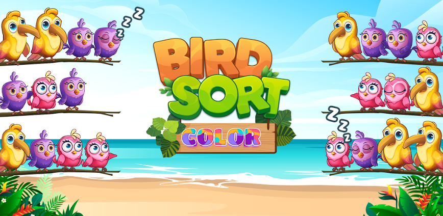 Bird Sort Puzzle: Color Game MOD APK 1.6.4 [Free Purchase/Rewards]