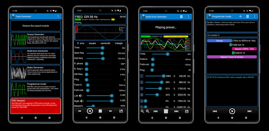 Tone Generator PRO MOD APK 3.99 [Unlocked]