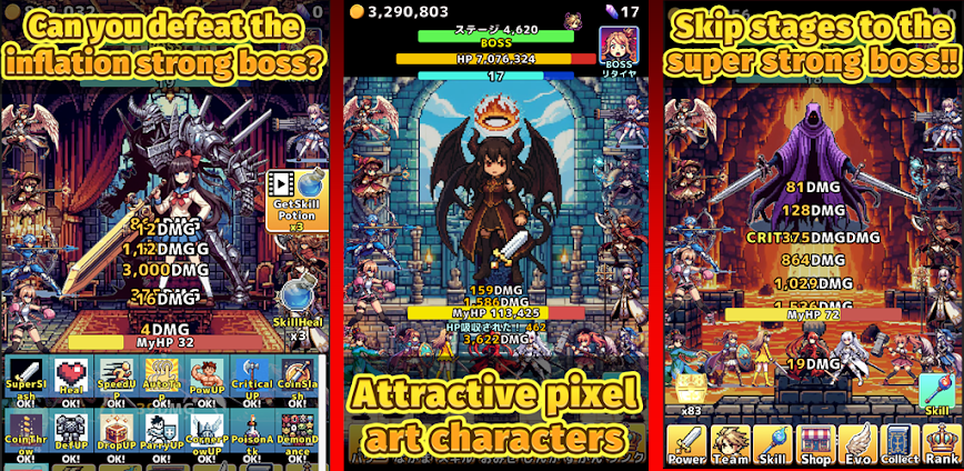 Hack and slash clicker MOD APK 1.0021 [Menu/God Mode/Unlimited Gems]