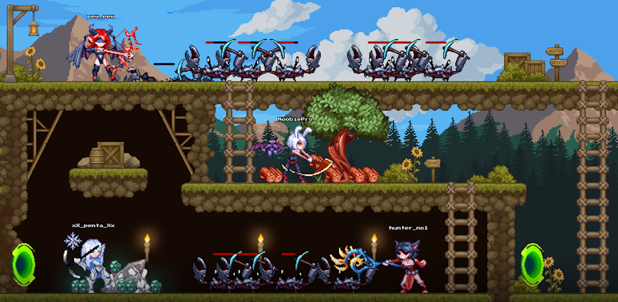 Dragon Hunter: Idle RPG Battle MOD APK 0.304.2 [Menu/God Mode/One Hit]