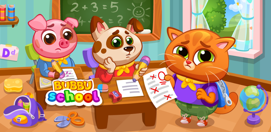 Bubbu School MOD APK 1.62 [Unlimited money, unlocked]