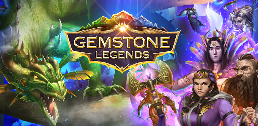 Gemstone Legends MOD APK 0.54.868 [Menu, God mode/High damage]
