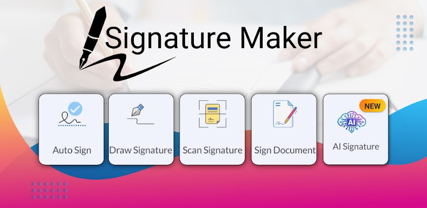 Signature Maker, Sign Creator MOD APK 33.9 [Premium Unlocked]