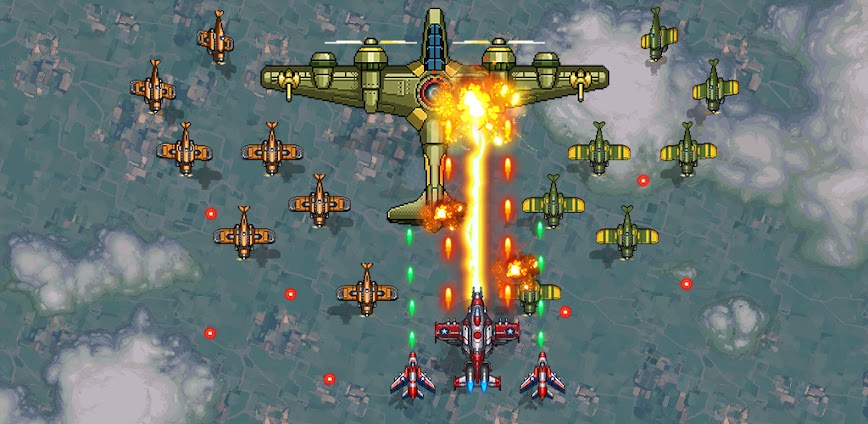 1945 Air Force MOD APK 15.26 [God mode]