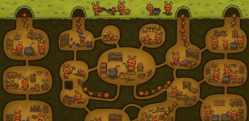 Idle Ant Colony MOD APK 1.7.16 [Menu/Unlimited Resources]