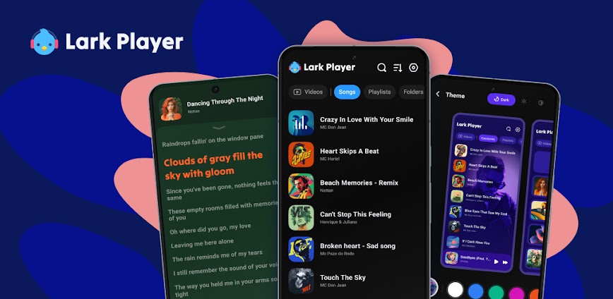 Lark Player MOD APK 2026.2.6 [Unlocked Pro]