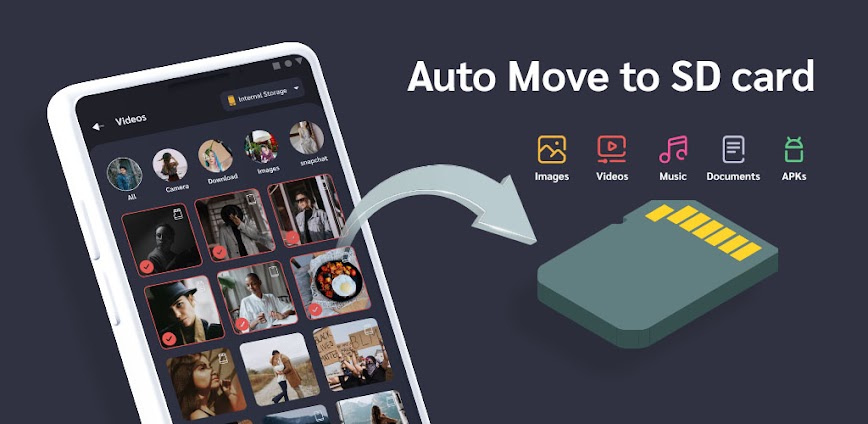 Auto Move To SD Card MOD APK 3.0.8 [Premium unlocked]